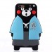 iPhone 6 6s 4.7 - 3D Silicone Soft Cartoon Cute Protective Phone Cover Case - Black Bear in Blue Suit